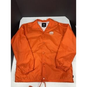 VANS Torrey Water Coaches Windbreaker Skater Classic Jacket Men's Size Medium